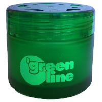 Ароматизатор на панель гелевый банка стекло GREEN LINE Зеленый чай (60 мл) GL-52 (1/40)