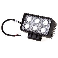 Фара светодиодная  110* 75* 40мм (6 диодов) 12V/24V, 18W, Дальний свет, шт. SKYWAY S07201035 (1/20)