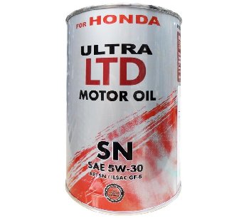 HONDA ULTRA  5W-30 SN, 1L метал уп (синтетика) 08218-99974   (1/24)