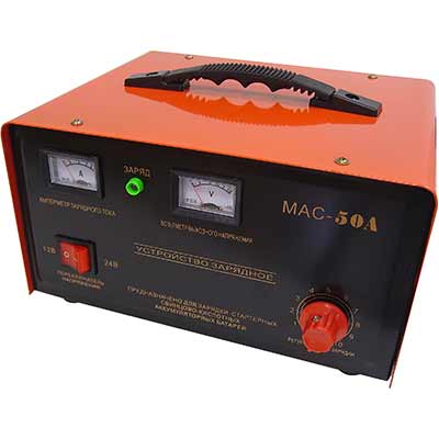 Зарядное устройство трансформаторное МАК-50А  (12/24V)    (уп 6 шт)