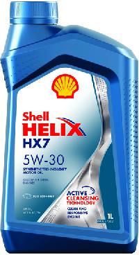 Масло моторное Shell Helix HX7  5w30, 1L  SN  (1/12)  п/синт