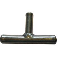 Трубка соединительная металл тройник д. 8*6*8 мм (90*) 