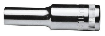 Головка торцевая 1/2" (12 гран) H77мм высокая (звездочка) 10 мм  13810 SATA (1/6)