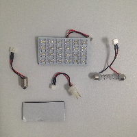 Светодиодная плата 24V (65*35мм) 24LED SUPER WHITE SET№1 (24-1-SW), к-т