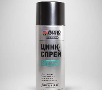 Антикоррозийное покрытие с  Цинком 60%, 450 мл спрей ZN-60-450-RE ABRO MASTERS (1/12)