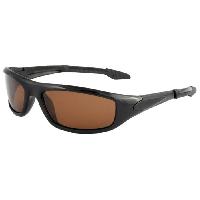 Очки водителя поляризационные, оправа пластик черный, темные линзы "SunDrive" (003)