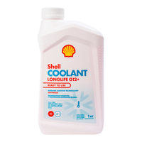 Антифриз Shell Coolant Longlife G12+ (RED, -40) Красный, 1кг  (1/12) увеличенный срок службы
