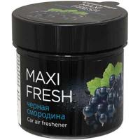 Ароматизатор на панель гелевый банка пластик ЧЕРНАЯ СМОРОДИНА,100 гр MAXIFRESH CMF-118 (1/24)