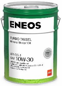 Масло моторное  ENEOS CF-4/CG-4 Diesel Turbo  10w30, 20 л.  минеральное 