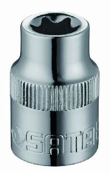 Головка торцевая 3/8 внутренний TORX E10 H26мм, шт  12706 SATA  (1/6)