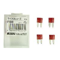 Предохранитель флажковый МИНИ New (8 мм, 5 мм между контактами) 10A  F1040 KOITO  (1/10)
