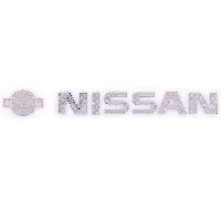 Наклейка металлизированная NISSAN, 115*20мм, Серый SNO.117 GY