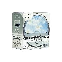 Ароматизатор на панель керамика банка металл AIR SPENSER (A-56) MUSKY SHOWER/ цветочный дождь