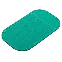 Коврик на панель плоский 140*80мм, овальный Зеленый (изумрудный) SKYWAY S00401035   