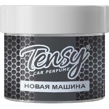Ароматизатор на панель гелевый банка пластик Новая машина Tensy TZ-07 (уп 40шт.)