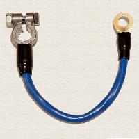 Перемычка АКБ S25, L1000мм, клемма свинец --/ кольцо (KL1000-25 KУ) Klemos