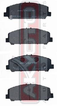 D10601LA1A/D10609FE0A Колодки тормозные дисковые  Akyoto AKD-ZC60 N.Armada/Infiniti QX56  04-  FR