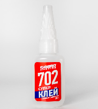 Супер-клей 702, 20 г (высокой вязкости)  SG-702-020-RE  ABRO MASTERS  (1/100)