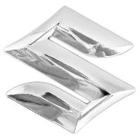 Эмблема SUZUKI, 80*80мм (средняя), хром SKYWAY (SSU-002)