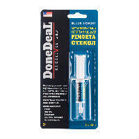 Клей светоотверждаемый для ремонта стекол GLASS BONDER, 3г (шприц) DoneDeal DD6585 