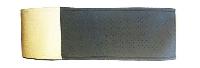 Оплетка экокожа с перфорированными вставками, шнуровка, М(37-38 см), черно-бежевая, карт. уп (77105)