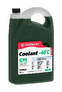Антифриз TOTACHI Niro Coolant Green -40°С (зеленый)  5 кг 