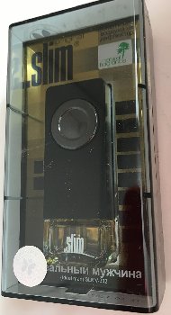Ароматизатор на дефлектор жидкий SLIM Идеальный мужчина (8 мл.) SLMV-302