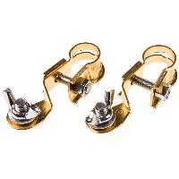 Клемма АКБ стальная, крепление-болт, блистер, к-т  SKYWAY S06701008  (1/100)