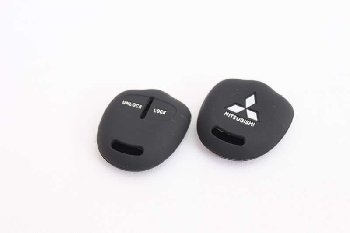 Чехол на ключ автомобильный силиконовый MITSUBISHI (2 кнопки) Lancer IX, X, EVO, ASX, L200,Outlander