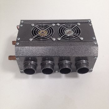 Печка салона 24V  8 отв. (4+4 отв. в два направления )      П 2525