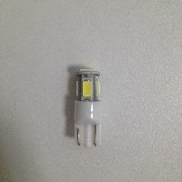 Светодиод T10 24V WHITE  6 SMD (5630) W2,1*9,5D (24T10-W/6SMD) Маяк  (уп10шт)