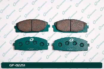 PF-1516 Колодки тормозные дисковые G-brake GP-02251 T.Hiace (KDH2##,LH2##,TRH2##)2004->04465-26420FR