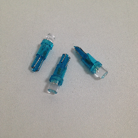 Светодиод T 5 12V BLUE  W2,0x4,6D (Mаяк) (12T5-B)