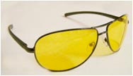 Очки водителя поляризационные с желтыми линзами "SunDrive" (045)