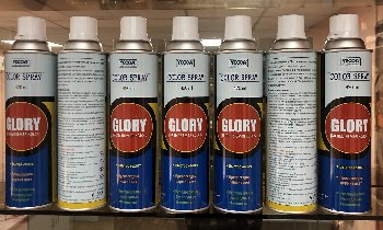 Краска-спрей GLORY, 420мл красный YL-320   (1/40)