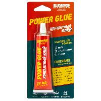 Клей водостойкий контактный POWER GLUE, 30 мл, тюбик CA-030-RE  ABROMasters  (1/12)