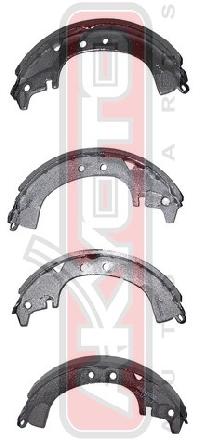 FN-2312/2333  Колодки тормозные барабанные AKYOTO AKS-2002 T.Rav4/D.Terios/Kid/ Lucia  RR