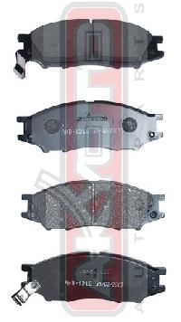 PF-2435 Тормозные колодки Akyoto AKD-1210 N.AD VAN/WINGROAD Y11 1999-2004  FR