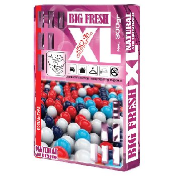 Ароматизатор под сиденье гелевый Бубль Гум , 300гр BIG FRESH XL  BXL-115  (1/30)