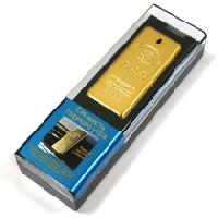 Ароматизатор на дефлектор жидкий Золотые ароматы(слиток золота) Свежесть утра, 8мл GFL- 307 (1/40)