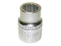 Головка торцевая 3/4" (12 гран) H49,5мм (звездочка) 24 мм  16606 SATA  (1/4)