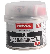 Шпатлёвка с алюминиевой пылью ALU, 0.25 кг. (1160) NOVOL (1/12)
