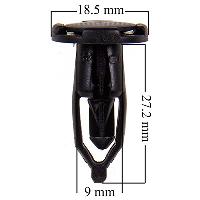 Пистон крепежный TOYOTA 175 SKYWAY S05601175, шт   (уп 25шт) 