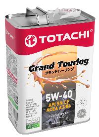 Масло моторное TOTACHI GrandTouring SN/CF 5W40 ( 4 л.) синт бенз PAO (уп.6 шт.)