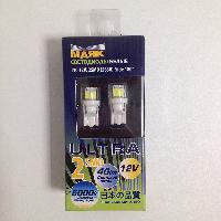 Светодиод T10 12V WHITE  2 SMD (5630) W2,1*9,5D (к-т 2 шт)(12T10-W/2SMD/ A-04), к-т