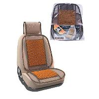 Накидка деревянная передняя массажная, 131*51см, круг коричневый, шт  (46860) Nova Bright-fusion