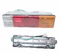 Фонарь задний MMC CANTER (в сборе) УЗКИЙ (R=L) метал корпус с креплением, шт