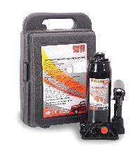 Домкрат бутылочный гидравлический  4т, высота 195-380 мм (кейс пластиковый) SCHWARTZ-911