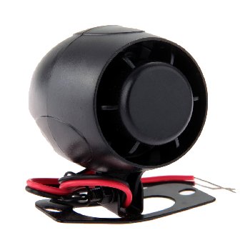 Сирена звуковая электрическая 12 V, 25 W однотональная для автосигнализаций  NP120