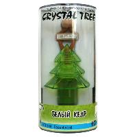 Ароматизатор подвесной жидкий Елочка Crystal Tree Белый кедр, 5мл  HCT-168 (1/40)